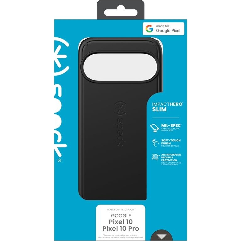 Etui Speck ImpactHero Slim do Google Pixel 10 / 10 Pro, czarne